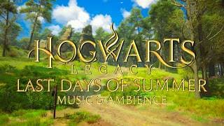 The Last Days of Summer at Hogwarts - Relaxing Harry Potter Music & Cozy Summer Atmosphere