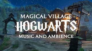 Magical Village at Hogwarts - Harry Potter Music & Cozy Summer Atmosphere