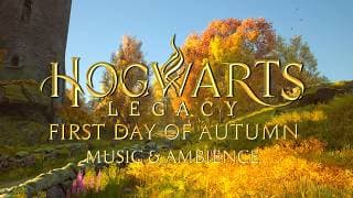 Hogwarts Legacy - The First Day of Autumn at Hogwarts - Harry Potter Music & Cozy Ambience