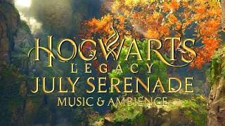July Serenade at Hogwarts - Relaxing Harry Potter Music & Cozy Summer Atmosphere
