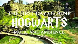 The First Day of June at Hogwarts - Harry Potter Music & Cozy Summer Atmosphere