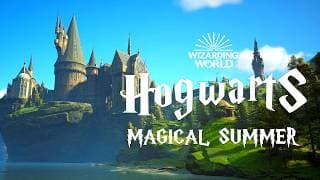 Magical Summer at Hogwarts - Calming Hogwarts Legacy Ambience & Harry Potter Music