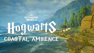 Coastal Ambience at Hogwarts - Relaxing Sea Hogwarts Ambience & Harry Potter Music