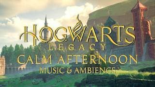 Calm June Afternoon at Hogwarts - Harry Potter Music & Cozy Summer Atmosphere