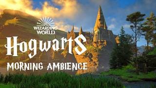 Morning Ambience at Hogwarts - Calming Hogwarts Legacy Ambience & Harry Potter Music