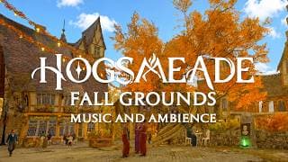 Fall Grounds in Hogsmeade - Relaxing Fall Hogwarts Ambience and Harry Potter Music for Studying