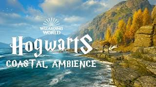 Coastal Ambience at Hogwarts - Relaxing Sea Hogwarts Ambience & Harry Potter Music